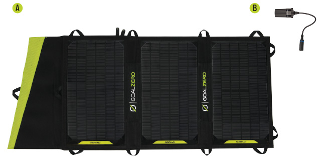 panel solar nomad 20-incluye