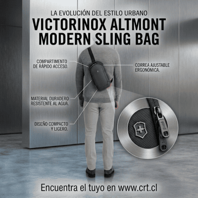 Almont Modern Sling Bag Victorinox Black